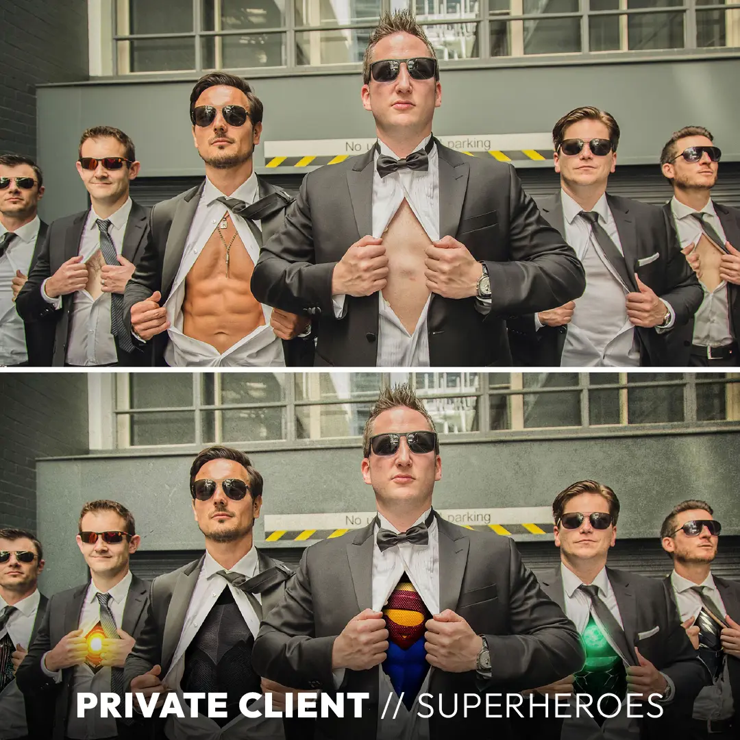 Private client - Superheroes